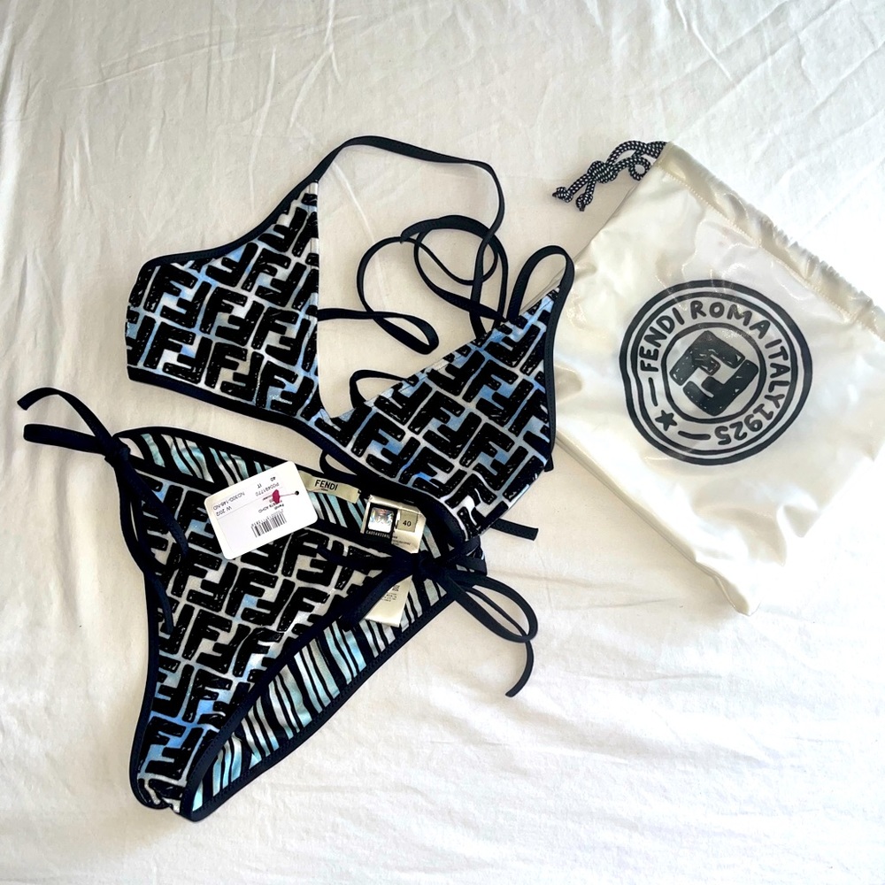 Fendi Two Piece Bikini Swim